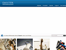 Tablet Screenshot of dantek.se
